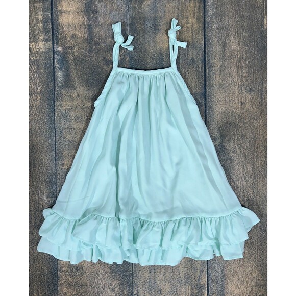 Nelly Madison Girls Size 6 Mint Green Katie Dress! Handmade! - Picture 5 of 6